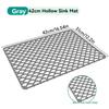 42×31cm Silikon Spülbeckenmatte, Hitzebeständiger Spülbeckenschutz für Küche, Abtropfmatte und Spülbeckenzubehör
