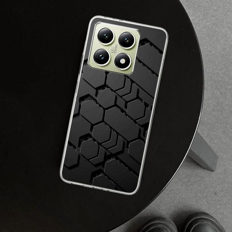 Forged Carbon Pattern Phone Case Cover for Xiaomi Redmi Note 15 14 13 12 11 Pro Plus 14S 12S 11S 11T 11E 10S 10 Customized Funda