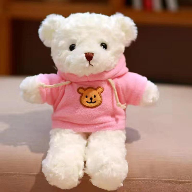 Cute Plush Panda Teddy Bear Doll In Clothes - Small Children's Gift Toy