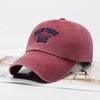 Adjustable Distressed Faded Cap Washed Snapback Baseball Cap  For Man Women Outdoor Sports