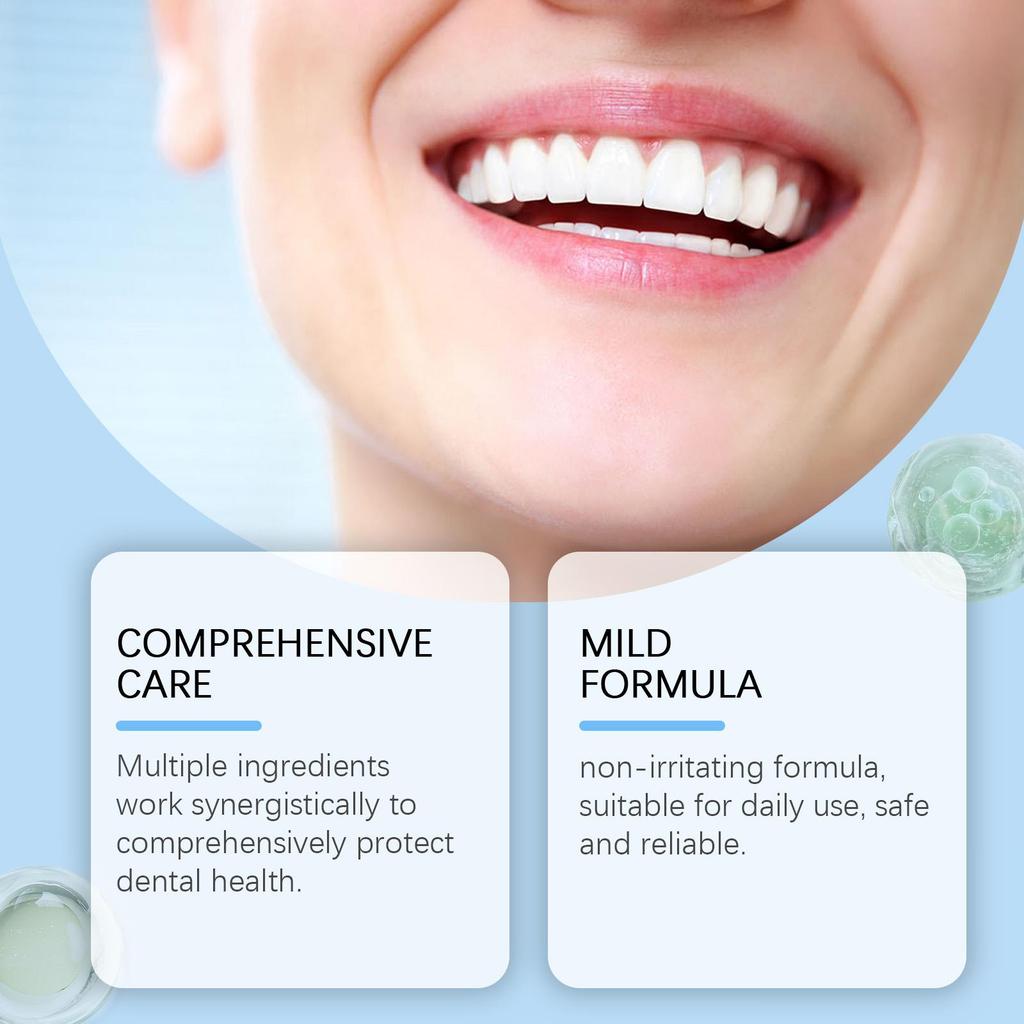 Oralhoe Zahnpflege Flüssigkeit Langanhaltende Erfrischung Atem Tiefenreinigung Mundhygiene Entfernt Plaque Flecken Zähne Aufhellendes Serum 60ml