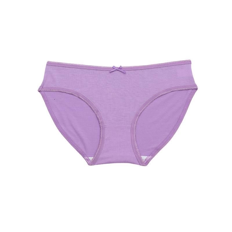 Nahtloser Damen-Tanga in Übergröße mit niedrigem Bund - Reine Baumwolle, Unifarben, Bequem, Hohe Elastizität, Atmungsaktiv.