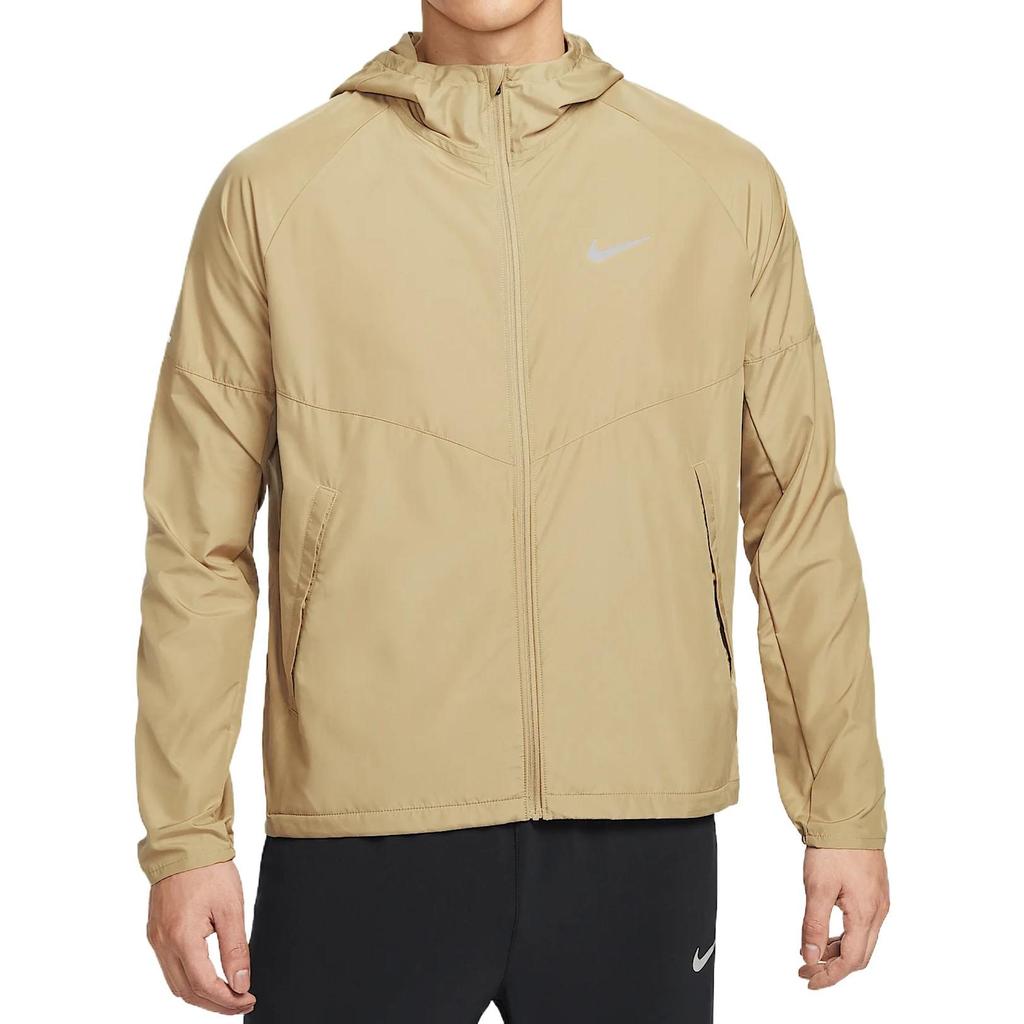 Nike MILER Repel Windrunner Jacket Men's Apricot Tea Brown DD4747-297