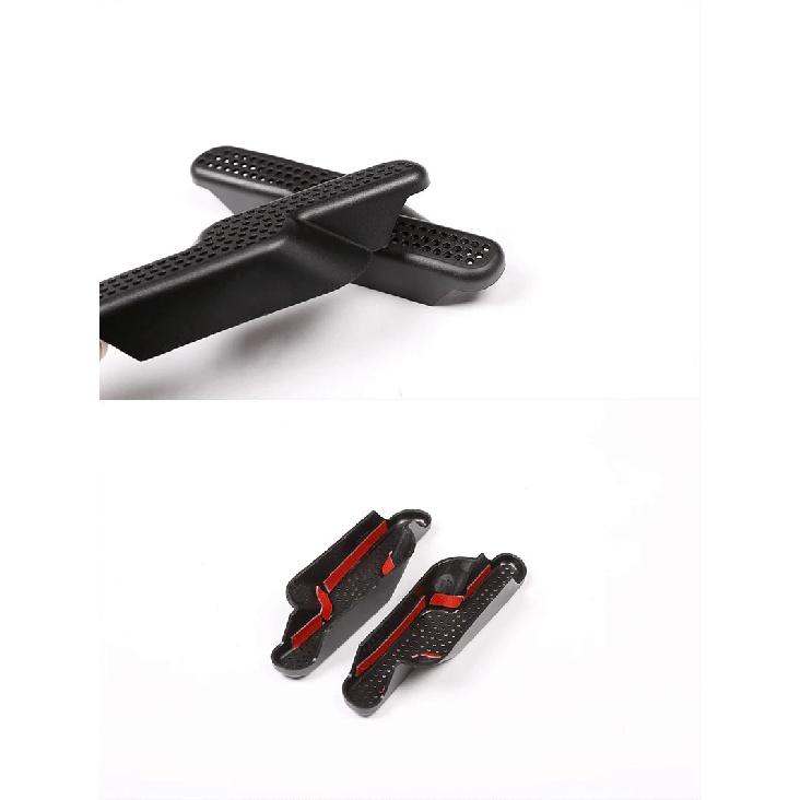 2Pcs/Set Black Seat Air Condition Vent Cover Rear Seat Anti Dust Outlet Cover Fit For BMW Series 1 2 F40 F45 F46 2018-