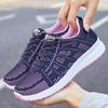 Sneakers For Women Fashion Breathable  New Comfortable Soft Sneakers Women Mesh Fabric Lace Up Woman Shoes Female Footwear