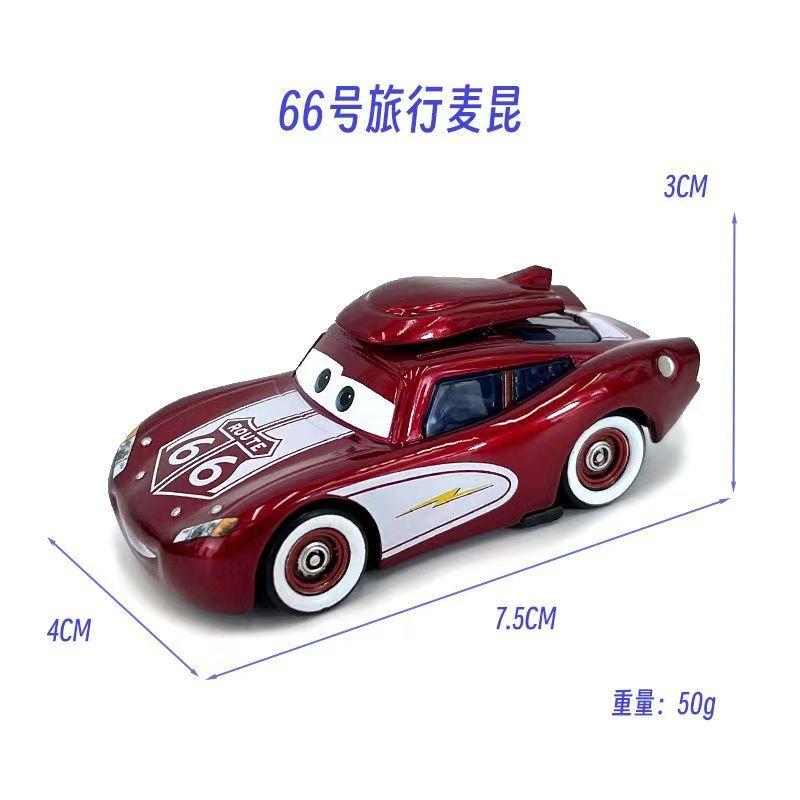 Cars Lightning McQueen Alloy Metal Mater Model Car 1:55 Diecast Jackson Storm Vehicle Collectible Ornament Model Toy Car Gift