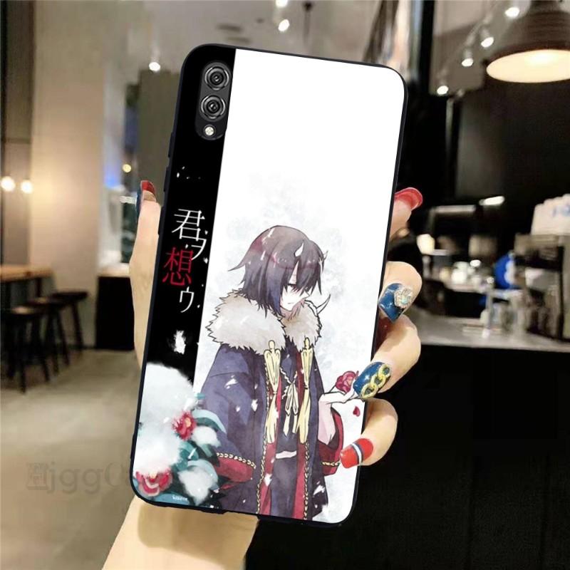 Kakuriyo No Yadomeshi Anime Phone Case For Honor 70 50 20 7S X9 X8 X7 Magic 4 3 Pro Soft Black Phone Cover