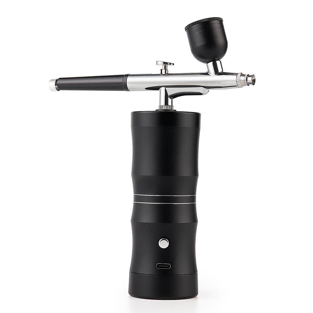 

3 Gear Portable Airbrush Nail Art Paint Spray with Compressor Nails T-shirt Shoe Car Cake Painting Coloring Wireless Airbrush чёрный