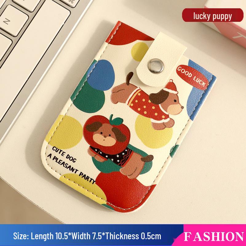 Stylish Multi-Slot Cartoon ID Card Holder - Large Capacity, Slim Design