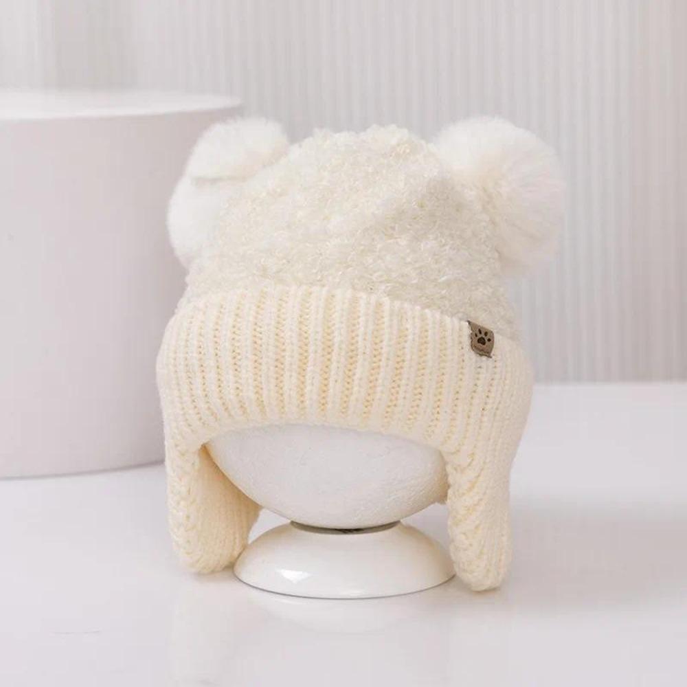 Knitted Baby Hat Warm Beanie Cap Cute Knit  Cap  Boy