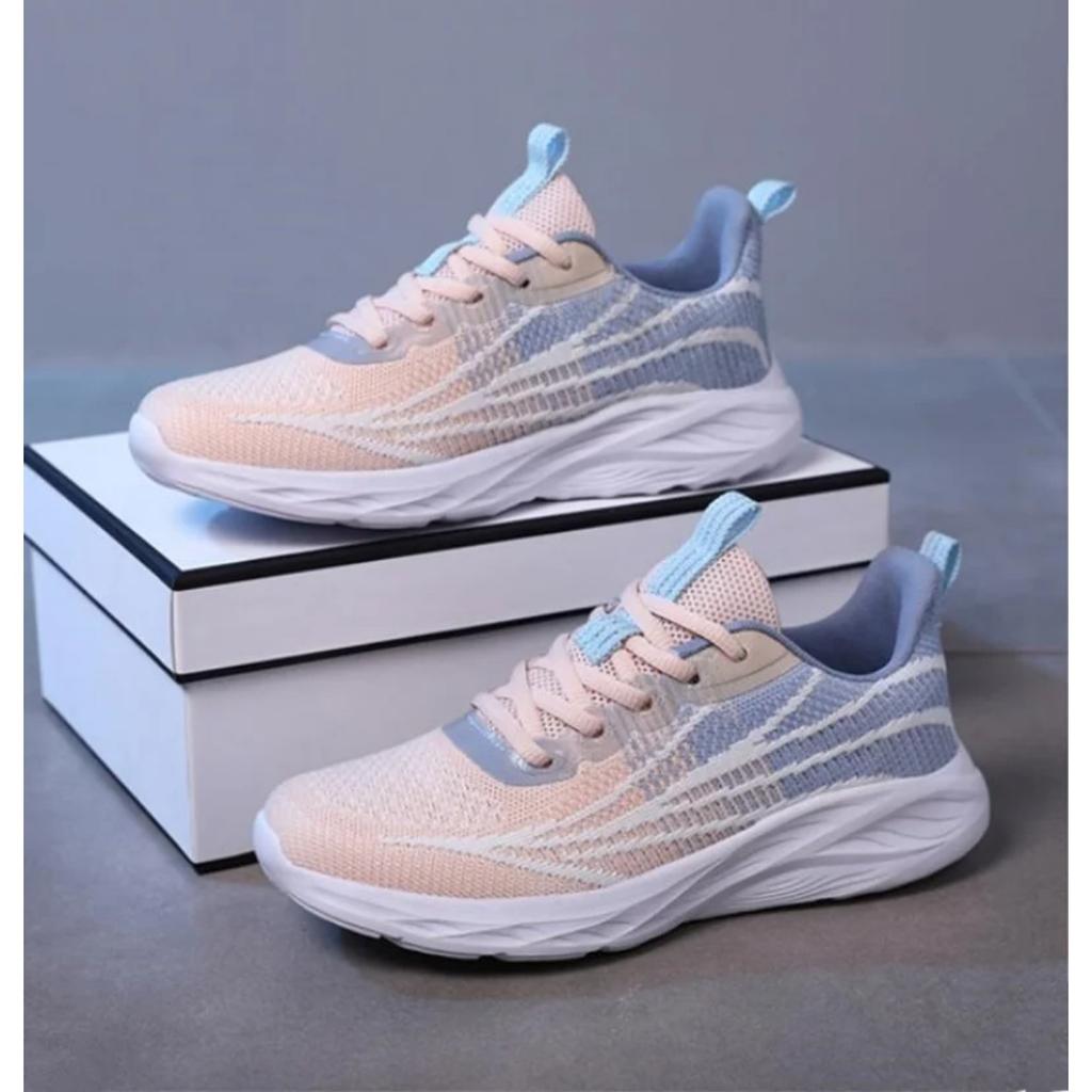 Sneakers Women Summer Breathable Running Soft Sole Comfortable Platform Casual Mesh Sneakers Anti Slip Light Training Shoes