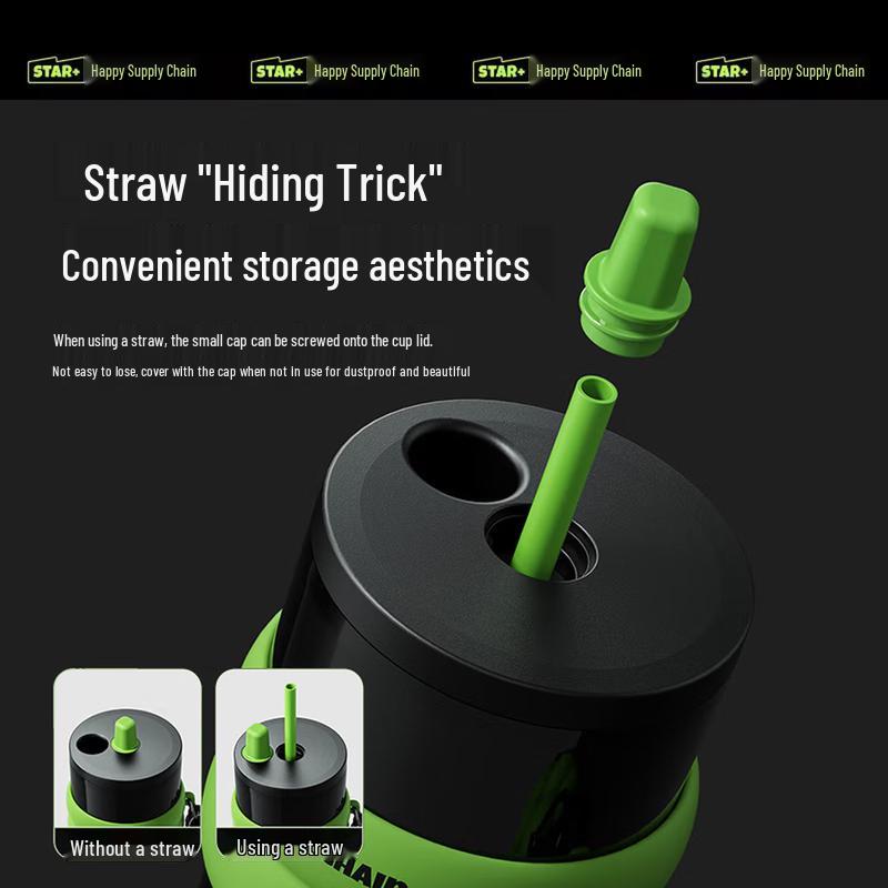 316L Stainless Steel Insulated Straw Water Bottle