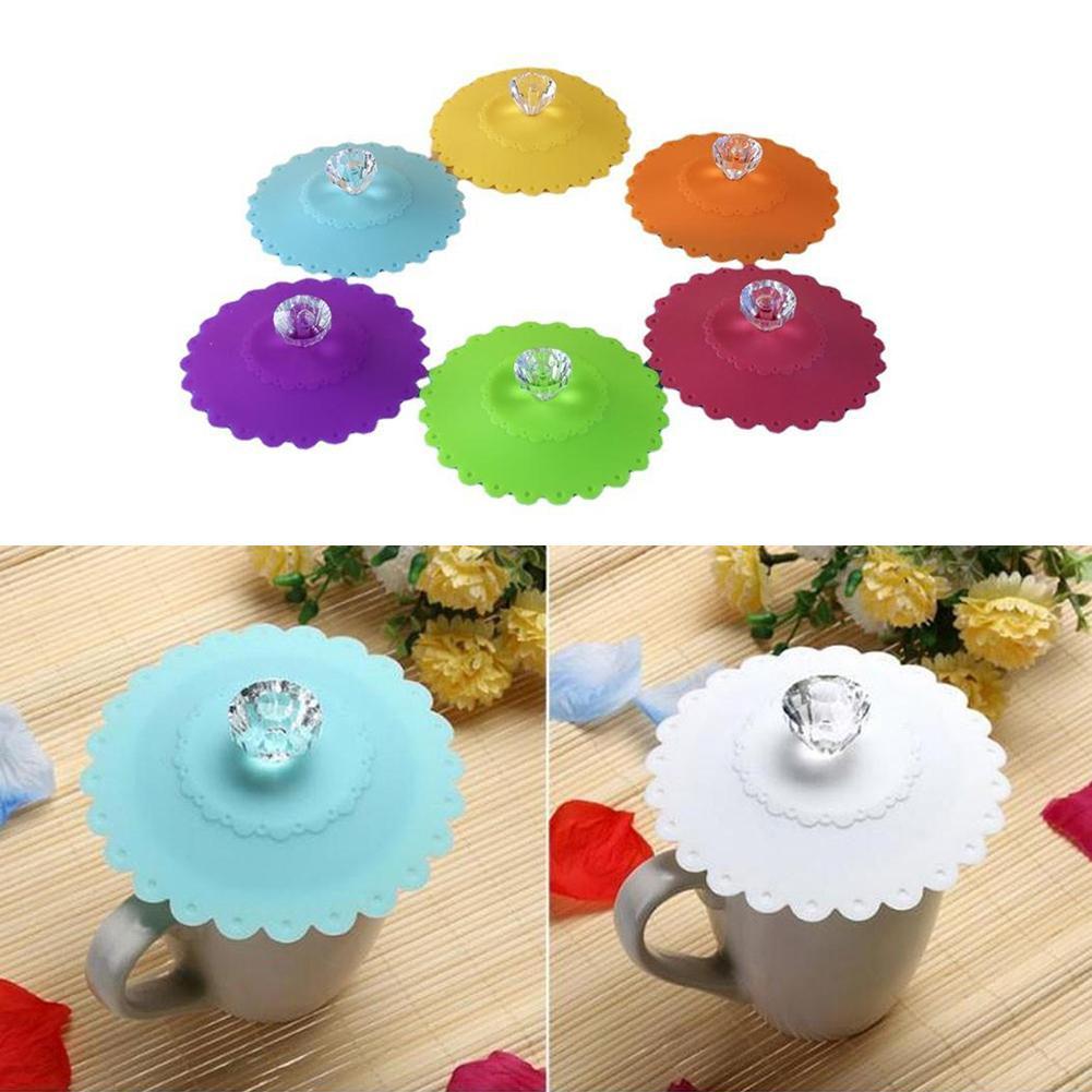 Brand New Cup Lids Lids Diamond Handle Diamond Lid Heat Resistant