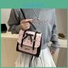 Kleine Crossbody-Tasche im Streetstyle aus Kunstleder mit Innentasche für das Handy