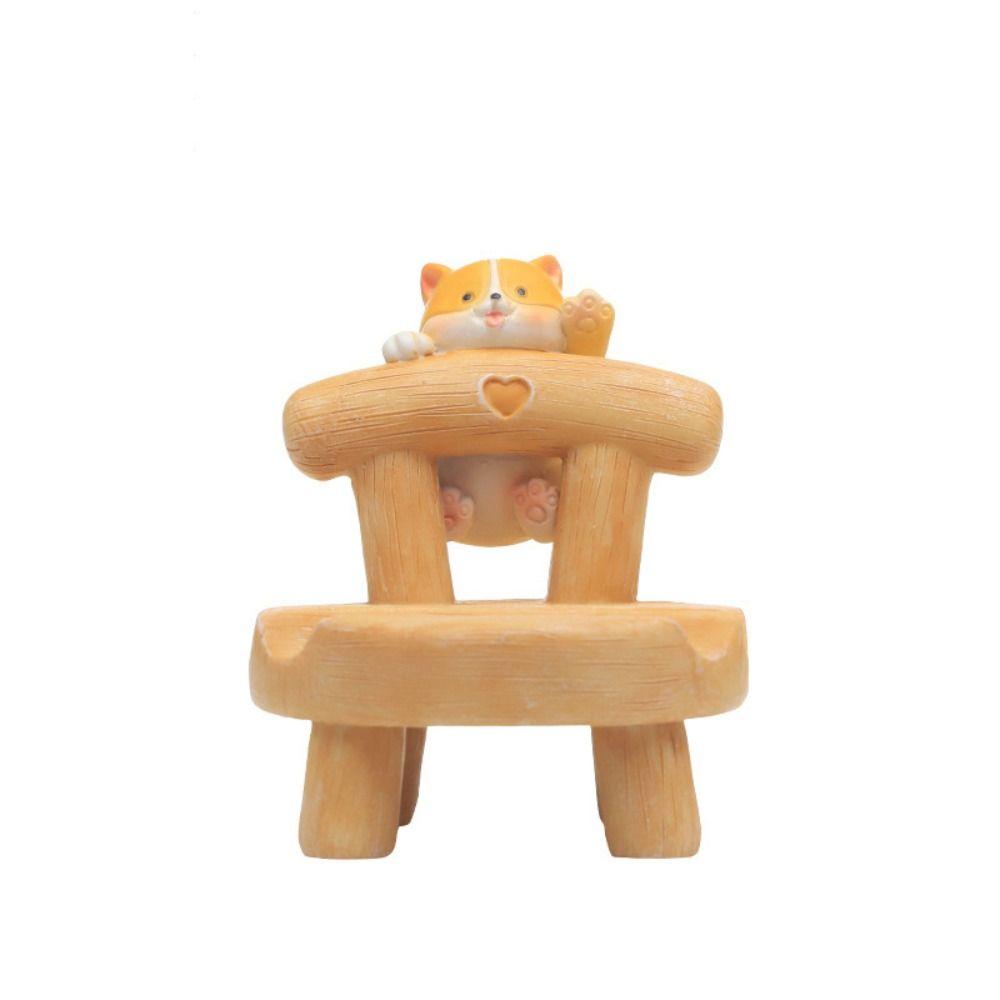 

Деревянный стул Стул Держатель для телефона Персонализированный кронштейн для мобильного телефона Для телефонов/планшетов puppy