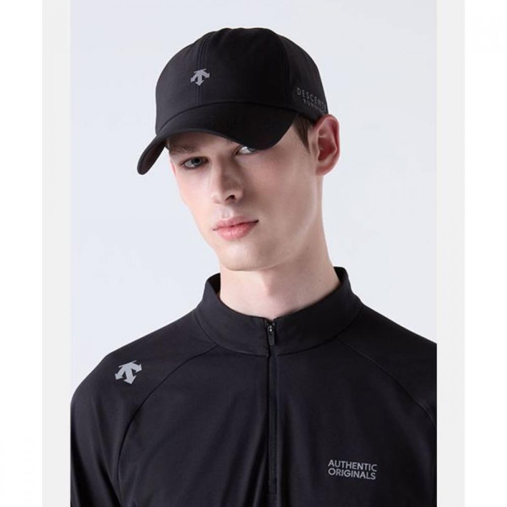 

Бейсболка Descente Running Basic, черная BLK0BLACK/LXL