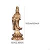 Posąg Guan Yin Chińska Dekoracja Buddyjska Figurka Kuanyin Rzeźba Kobiety Buddy Feng Shui dla