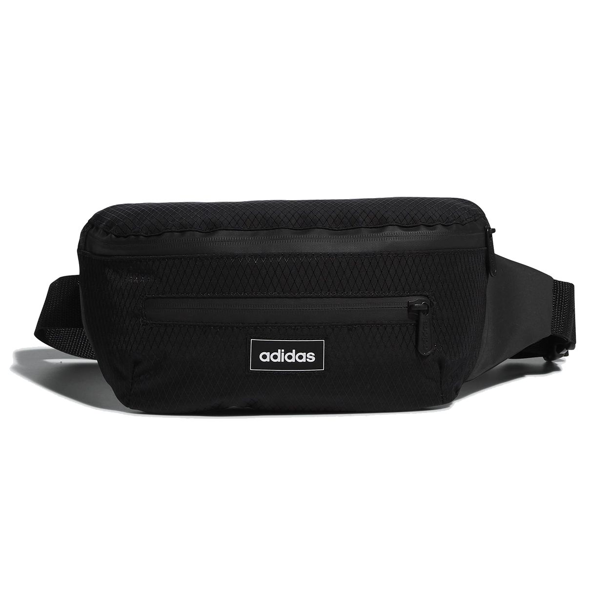 Adidas Urban Waistbag Commuter Portable Zipper Nylon Chest Bag Shoulder Crossbody Waist Bag Unisex Waistbag Black GN2051 Black