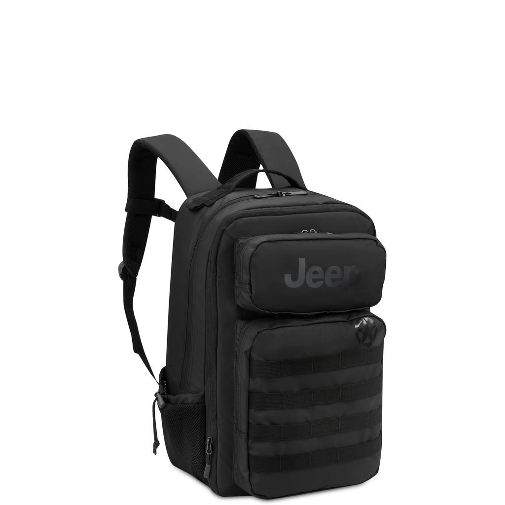 JEEP JS010B TACTICAL BACKPACK 34L 50cm Warranty Expandable Backpack Official Imported J0274461000 Black [DELSEY PARIS] 0.8kg 2-year