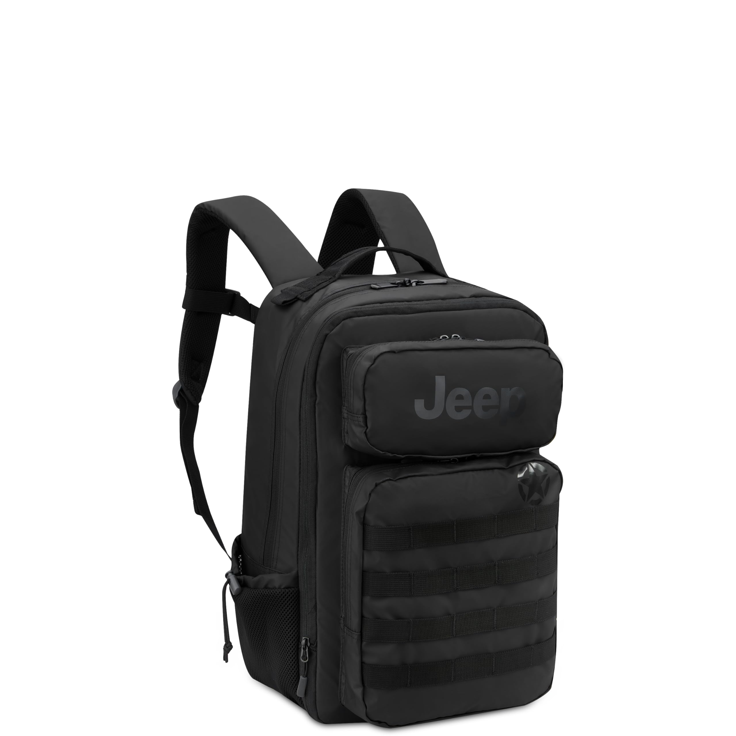 

JEEP JS010B ТАКТИЧЕСКИЙ РЮКЗАК 34 л 50 см гарантия Расширяемый рюкзак Официальный импорт J0274461000 Черный [DELSEY PARIS] 0,8 кг 2-летняя чёрный