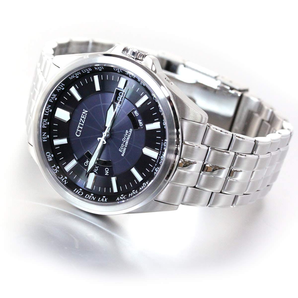 

[Citizen] Годинник CITIZEN Колекція Citizen Колекція Citizen Eco-Drive Радіокерований годинник з кількома станціями, тип прийому CB0011-69L Чоловічий