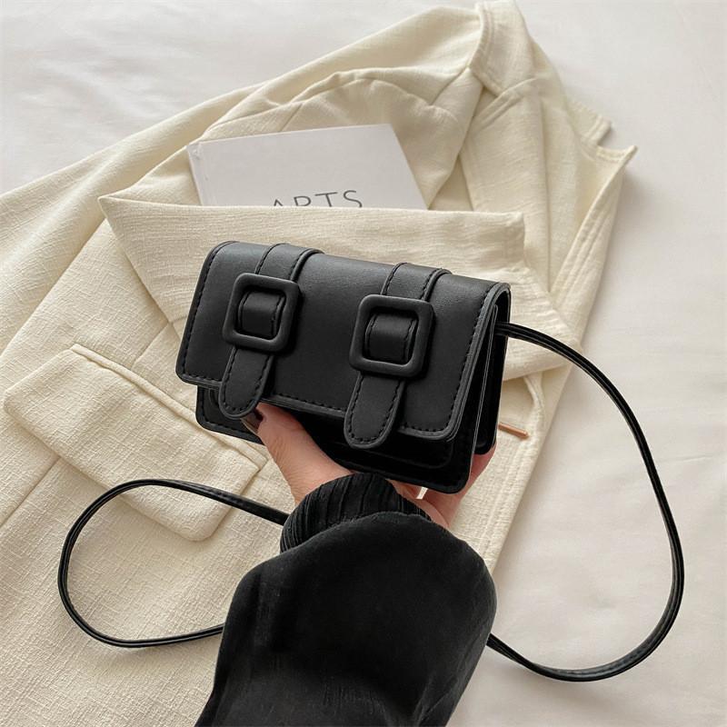 

Стильная сумка кроссбоди из искусственной кожи для женщин, модная летняя сумка на плечо в нескольких цветах чёрный