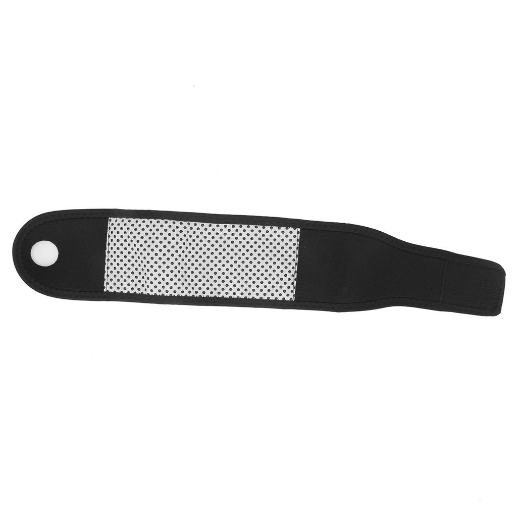 Selfheating Magnet Wrist Support Brace Winter Keep Warm Band Sports Tourmaline Wristband(Full Black )