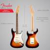 Fender Fender Electric Guitar Player II Stratocaster®, Rosewood Fingerboard, 3-Color Sunburst wit...