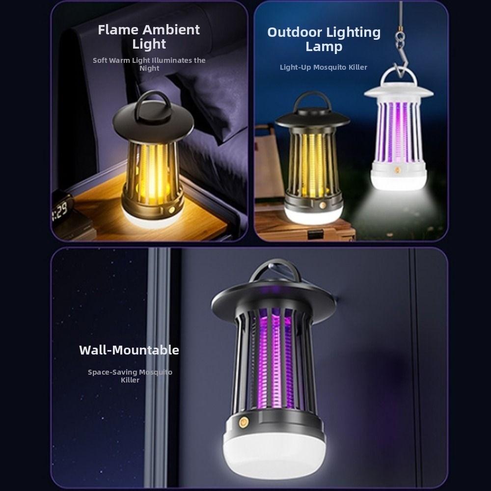 Anti-Mosquito Electric Mosquito Lamp USB Charging Killer Lamp Bug Zapper Lamp  Home Use