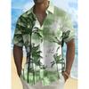 Men's Tropical Hawaiian Shirt Loose Fit Breathable Beach Casual Wear