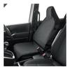 BONFORM Seat Cover Breathtex Color: Black 1 Front Piece Breathable Waterproof Reversible Knit Fleece 4166-10BK
