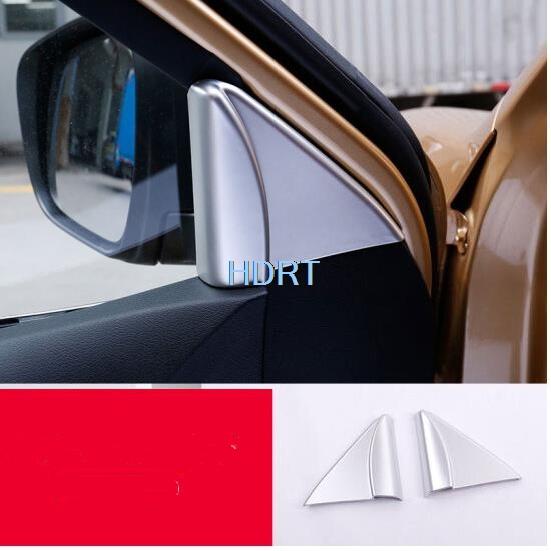 For Nissan Navara NP300 Terra 2018 Stickers ABS Chrome Car Styling Frame Decoration Cover Interior