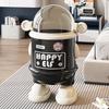 Cute Astronaut Robot With Lid, Large-capacity Dustproof Trash Can, Creative Home Decor, Living Room, Bedroom, Kitchen Waste Bask