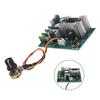 1 Stück 20A DC10-60V Motor Drehzahlregler Modul Dimmer Stromregler Digitalanzeige Entladeregulierung Für DC Bürstenmotoren