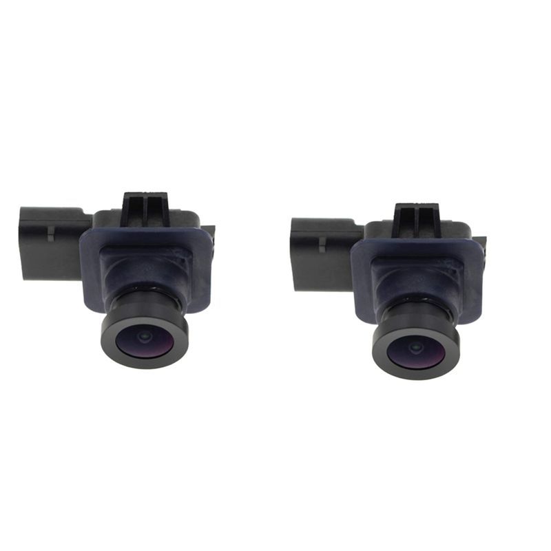 2X Rear View Backup Back Up Camera Auto Parts Back Up Camera Waterproof For 2011-2015 Ford Explorer EB5Z19G490A