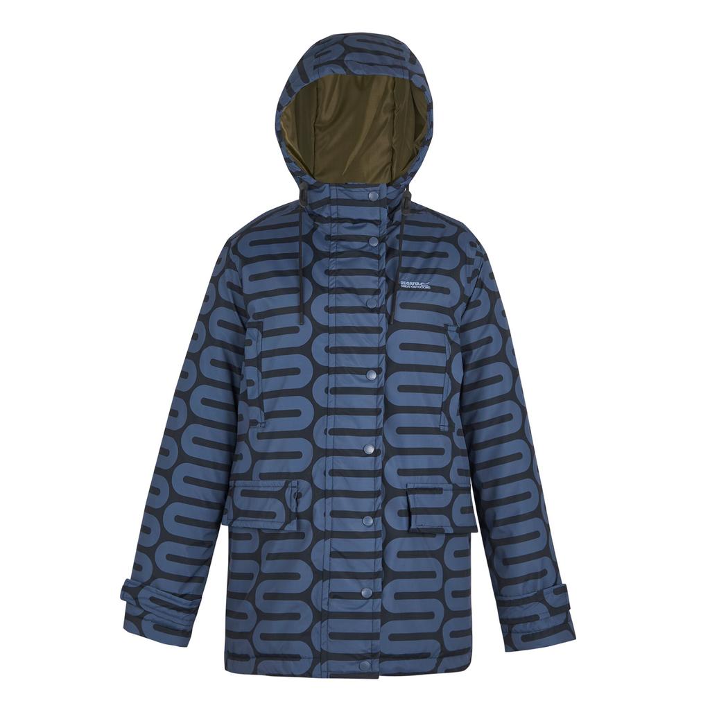 Regatta Womens/Ladies Orla Kiely Wiggle Mid Length Waterproof Jacket