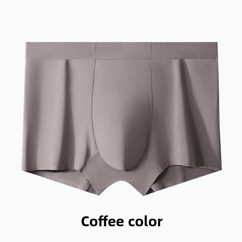 Plus Size Men's New Summer Cotton 7a Antibacterial Crotch Boxer Briefs
