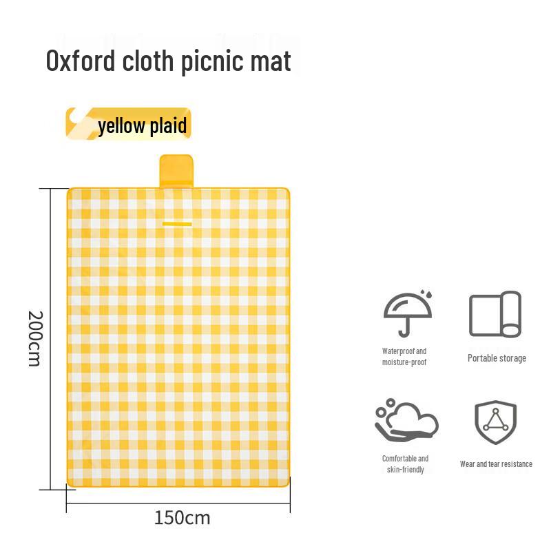 

OEING Oxford Cloth Waterproof Picnic Mat 150 x 200 CM