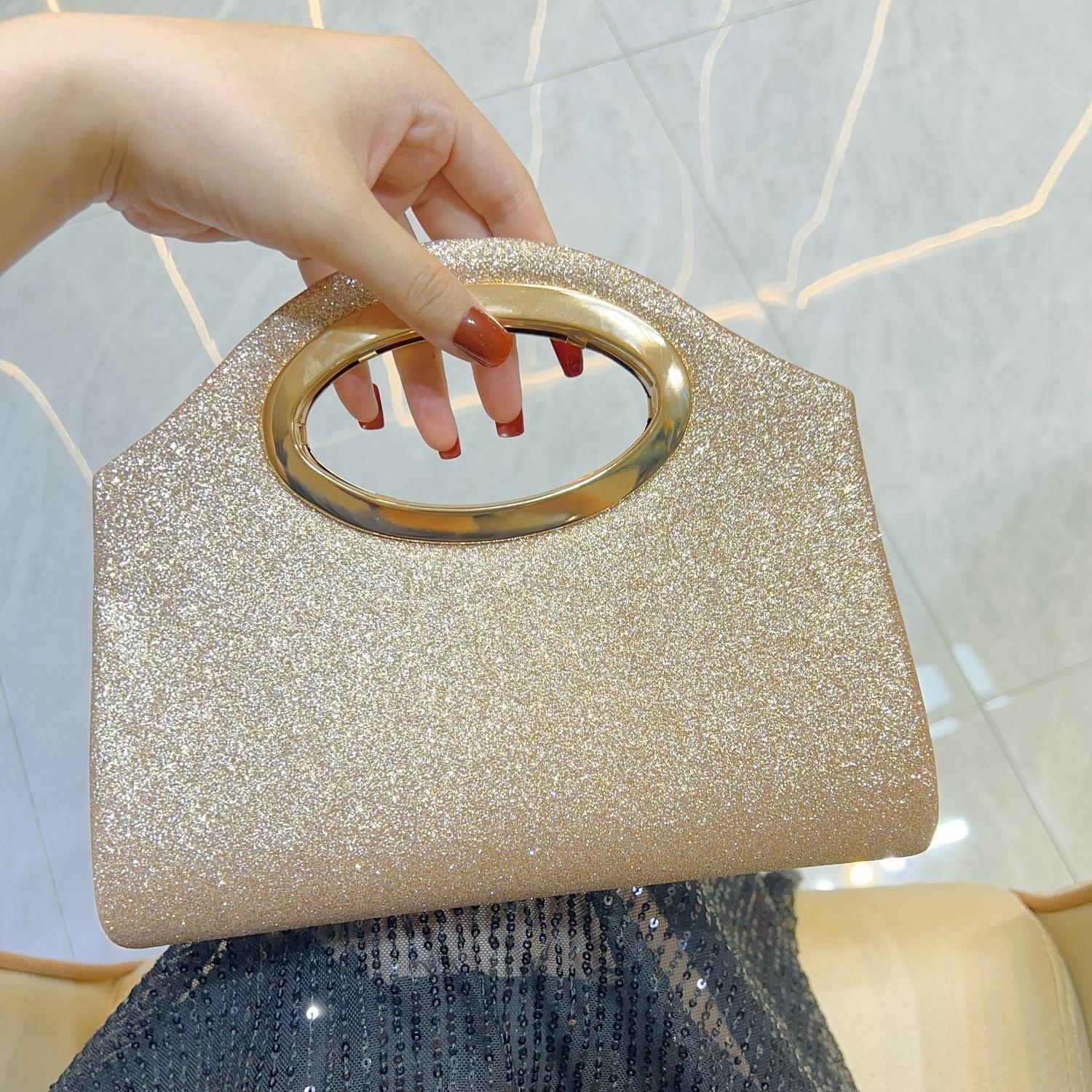 

New Light Luxury Fashion Banquet Women s Handbag шампанского