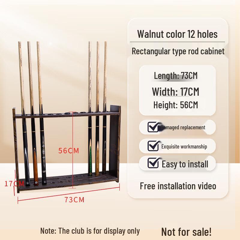 Luoweini Floor-Standing Billiard Cue Rack