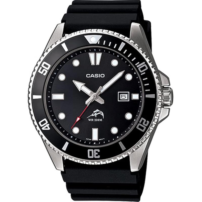 

[Casio] Часы CASIO для дайвинга, серия MDV-106, мужская модель для заграничных продаж (Черный x Серебряный MDV-106-1AV) [продукт]