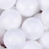 15Pcs 10Cm White Foam Ball Christmas Ornament Craft Material DIY Decor for Church School Home Holiday Party Educational