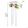 Aisle Bench Flower Arrangement Flowers for Chairs Wedding Decorations Banquets
