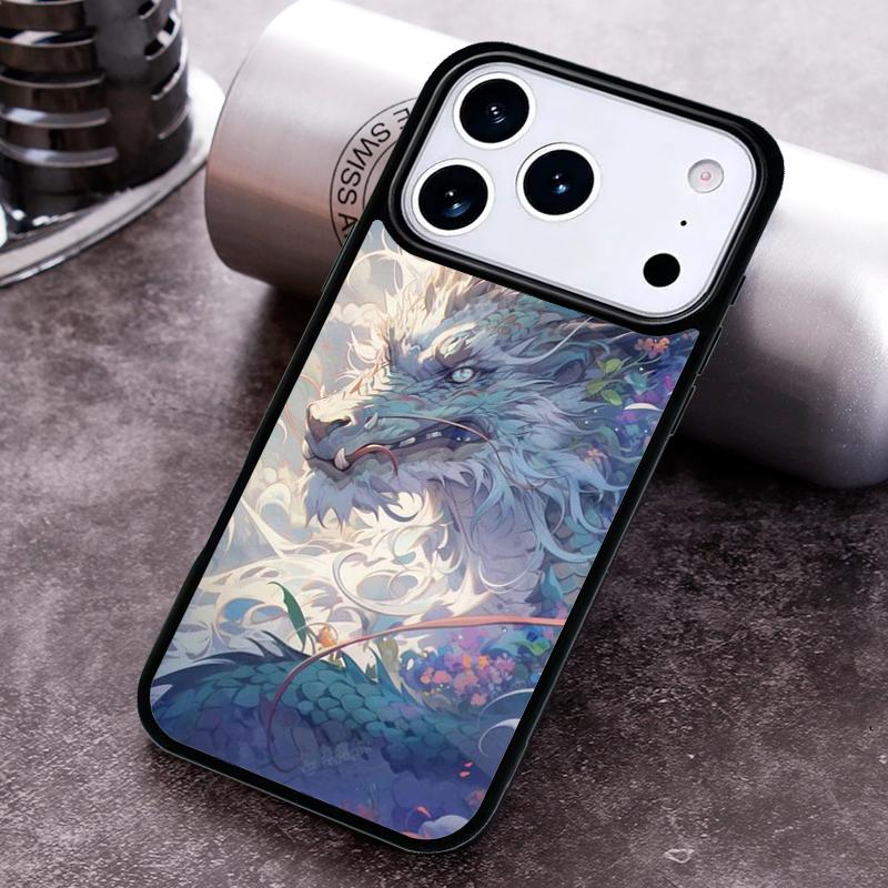

Exquisite Chinese Dragon Flying Pattern Phone Case for iPhone 17 16 15 Pro Max Air 14 13 12 11 Plus Shockproof Cover iPhone 14 Pro Max