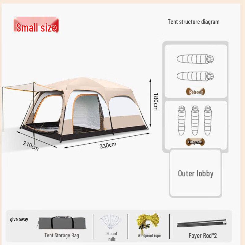OEING Outdoor Family Camping Tent