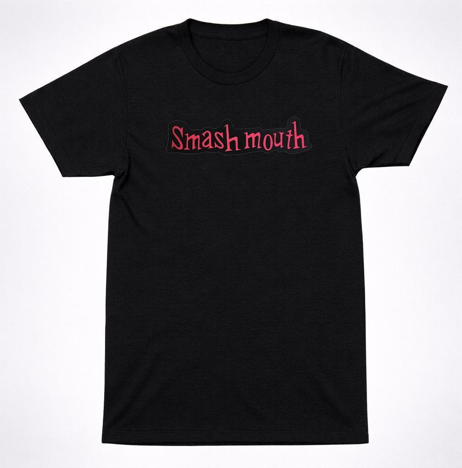 Smash Mouth 90s Pop Rock T-Shirt, Logo, Retro Style (Unisex) S