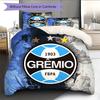 GREMIO FC Patroon Beddengoed Huisdecoratie Verjaardagscadeau (1 dekbedovertrek + 2 kussenslopen, zonder binnenkussen)