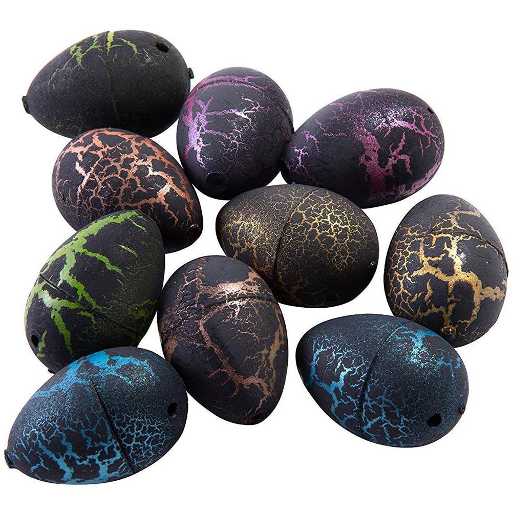 60Pcs Dinosaur Hatching Eggs Cracked Expandable Dino Eggs Toy Kids Gift