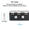 DTAP B to 0B 2-Pin Female Power Expansion Socket with 1/4 Screw