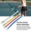 Tennis Schläger Dämpfer Weiches Silikon Schläger Vibrationsdämpfer Schlägerzubehör für Tennisspieler